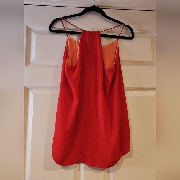 Pink and red reversible flowey tank M - Picture 6 of 6